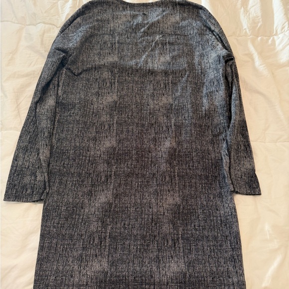 lululemon athletica Charcoal Heather Long Sleeve Midi Dress - Picture 2 of 3